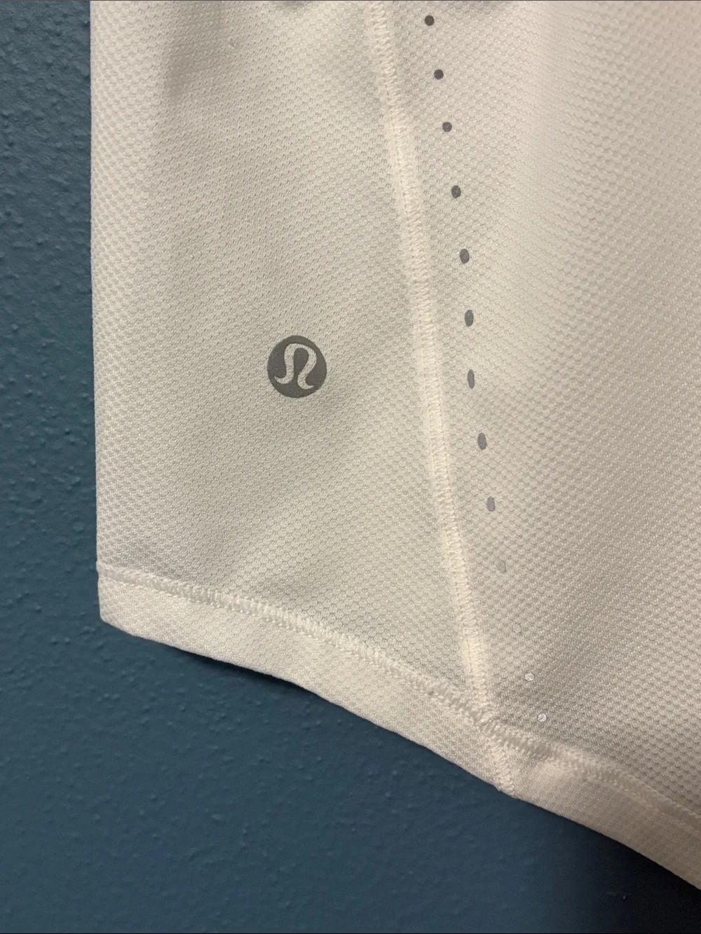 Lululemon Sculpt Tank Top White Women's Athletic Mesh Tank Top Size 8
